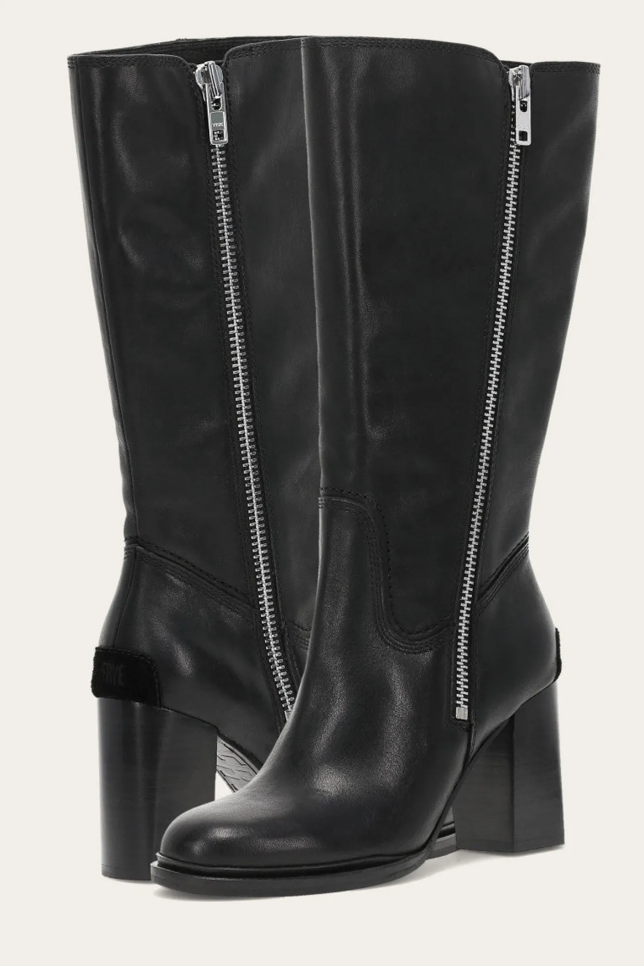 Frye Boots^Alex Heavy Zip Black