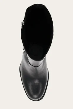 Frye Boots^Alex Heavy Zip Black