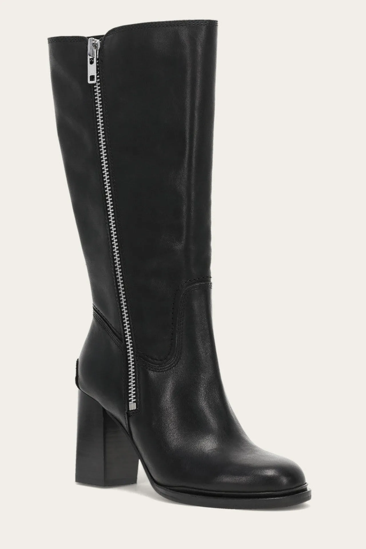 Frye Boots^Alex Heavy Zip Black