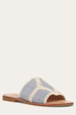 Frye Sandals^Ava Crochet Slide
