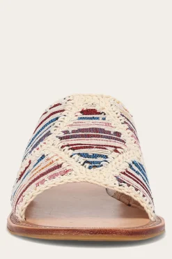 Frye Sandals^Ava Crochet Slide
