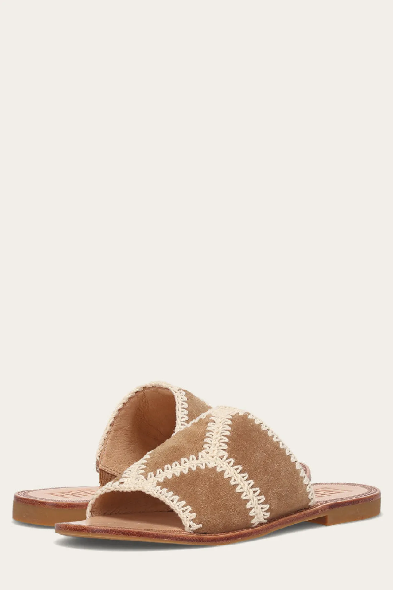 Frye Sandals^Ava Crochet Slide