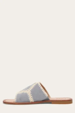 Frye Sandals^Ava Crochet Slide