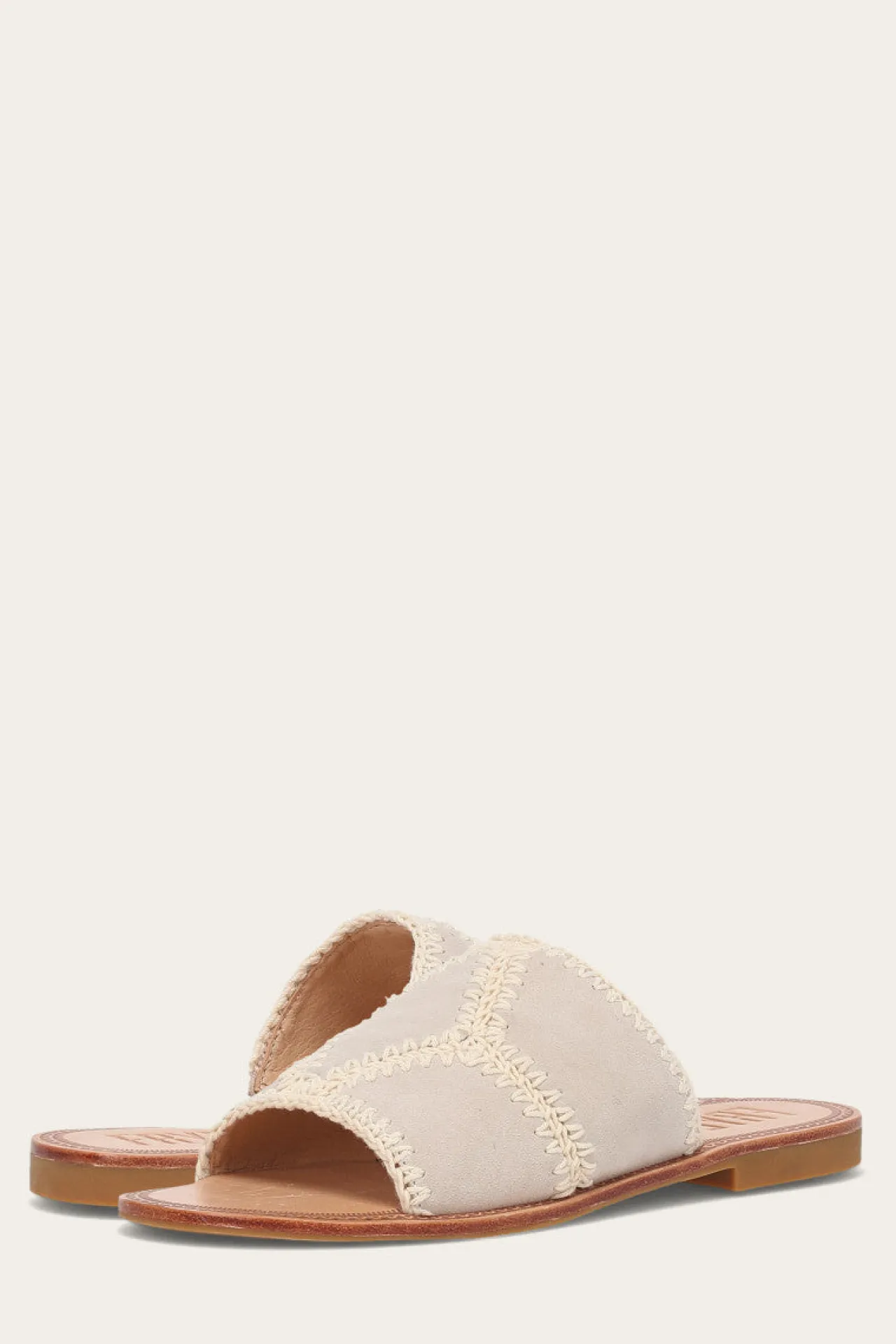 Frye Sandals^Ava Crochet Slide
