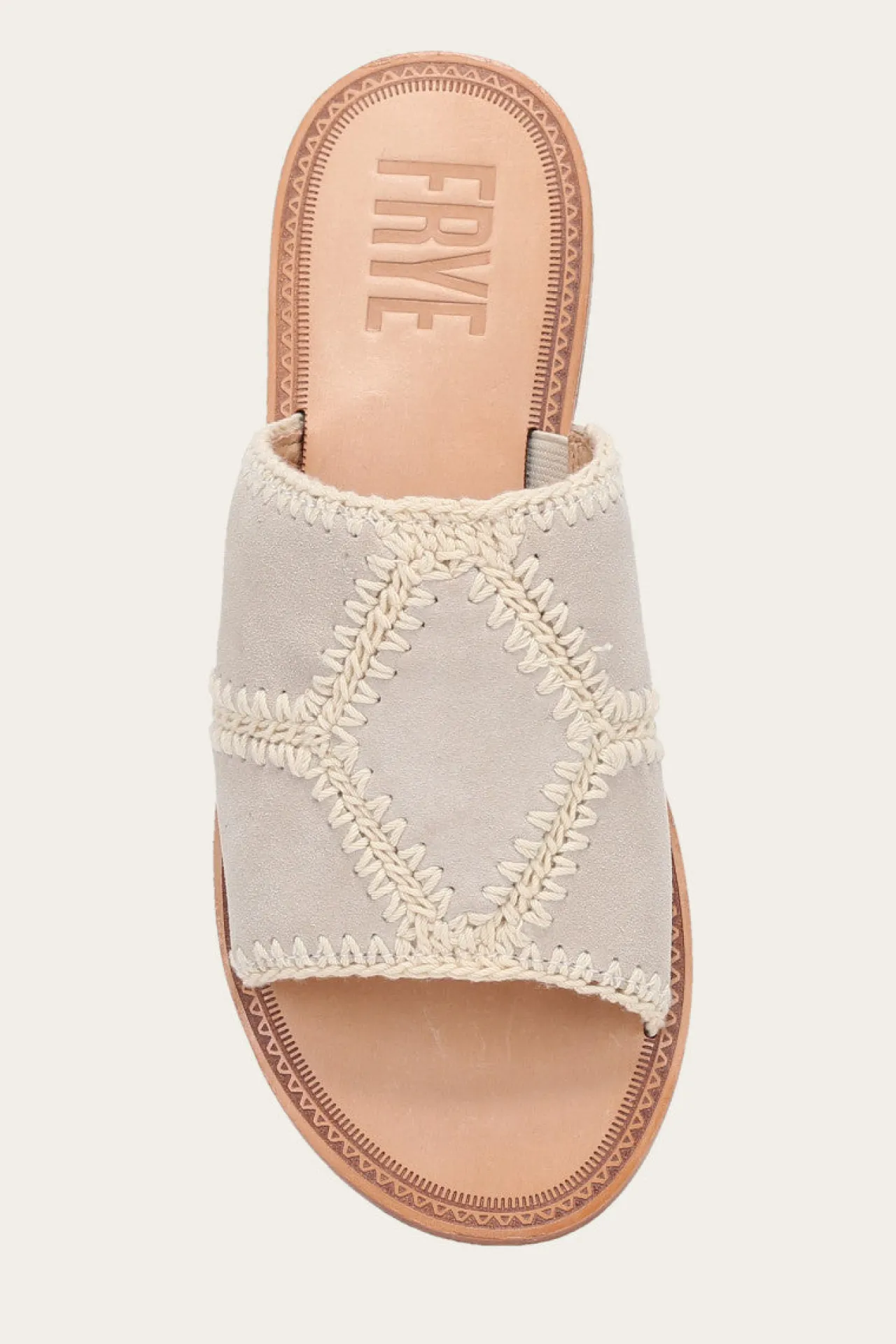 Frye Sandals^Ava Crochet Slide