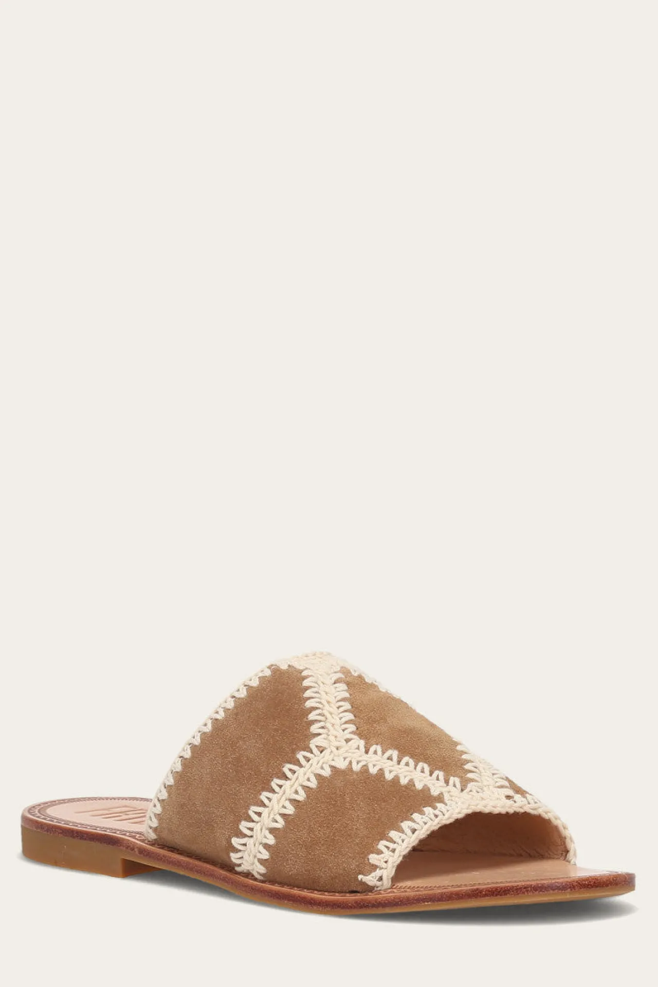 Frye Sandals^Ava Crochet Slide