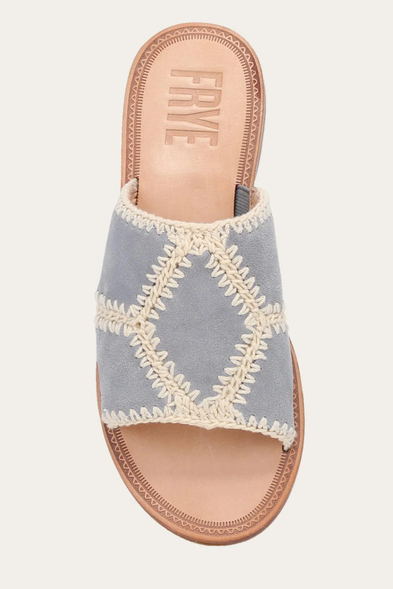 Frye Sandals^Ava Crochet Slide