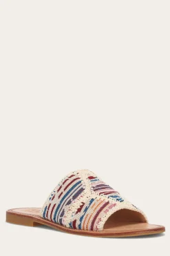 Frye Sandals^Ava Crochet Slide