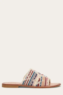 Frye Sandals^Ava Crochet Slide