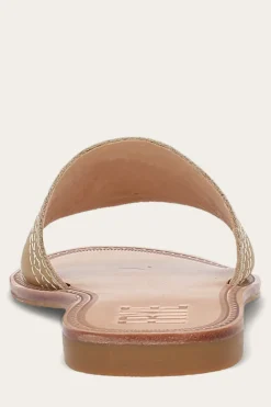 Frye Sandals^Ava Woodstock Slide
