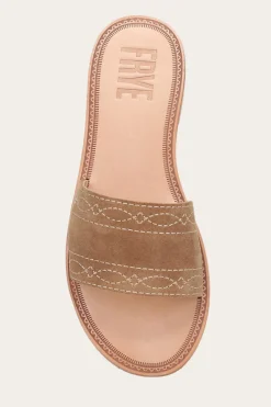 Frye Sandals^Ava Woodstock Slide
