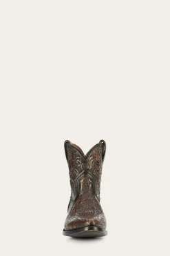 Frye Booties^Billy Short Tooled Black