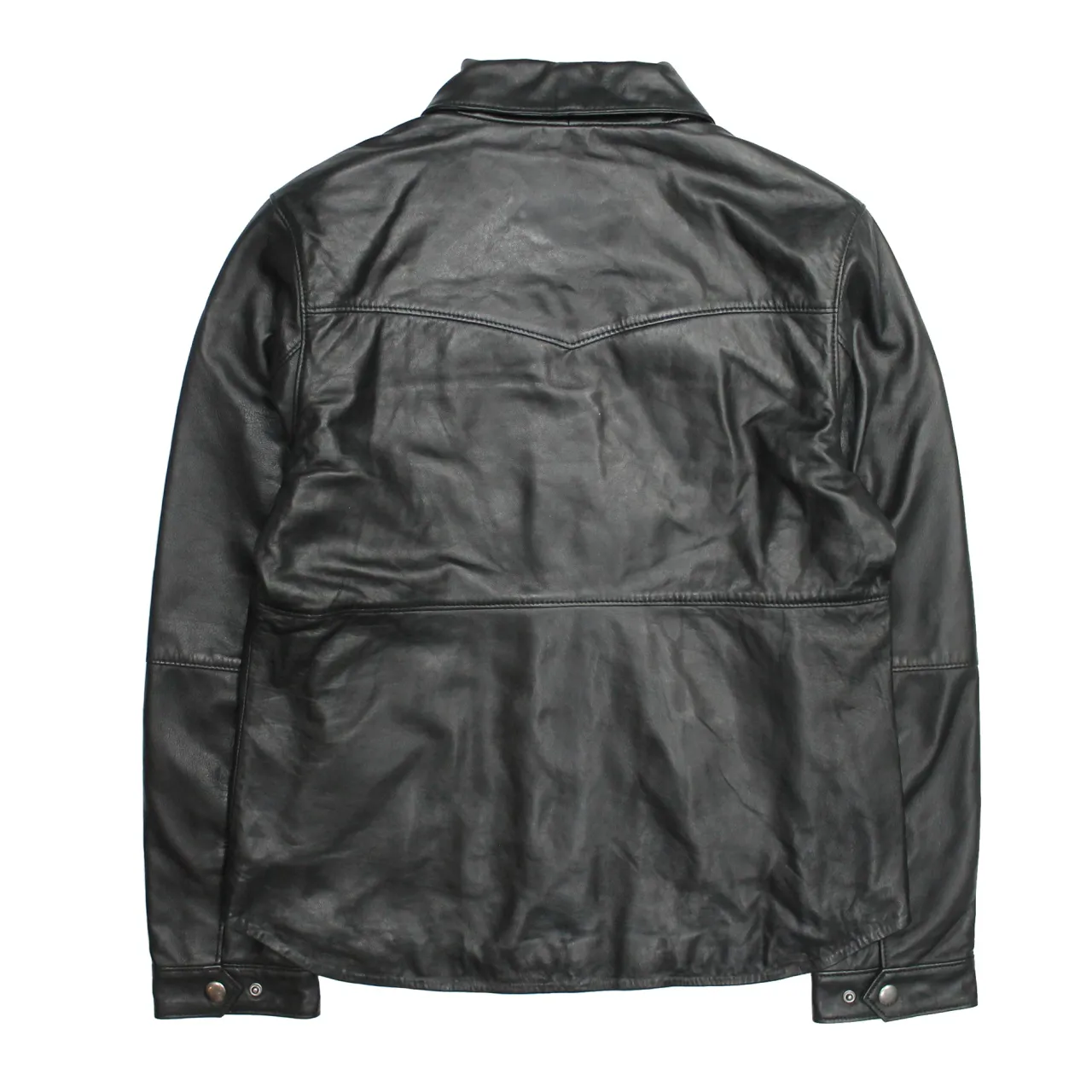 Frye Leather Jackets^Leather Shirt Black