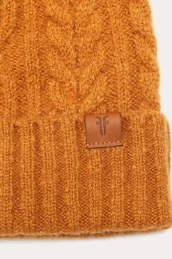 Frye Cold Weather^Cable Beanie With Self Pom