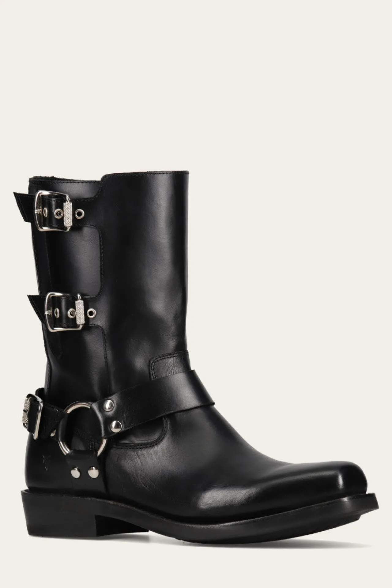 Frye Boots^Conway Moto Harness Black