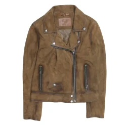 Frye Leather Jackets^Biker Jacket Dark taupe