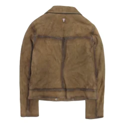 Frye Leather Jackets^Biker Jacket Dark taupe