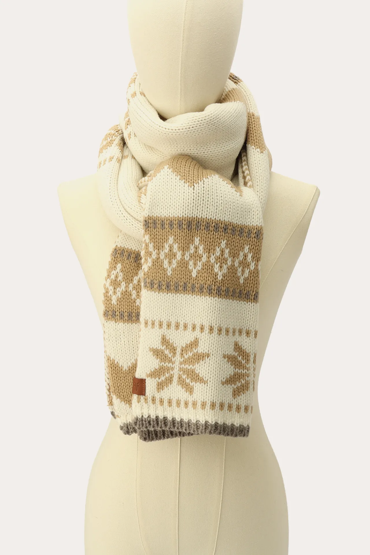 Frye Cold Weather^Fair Isle Scarf