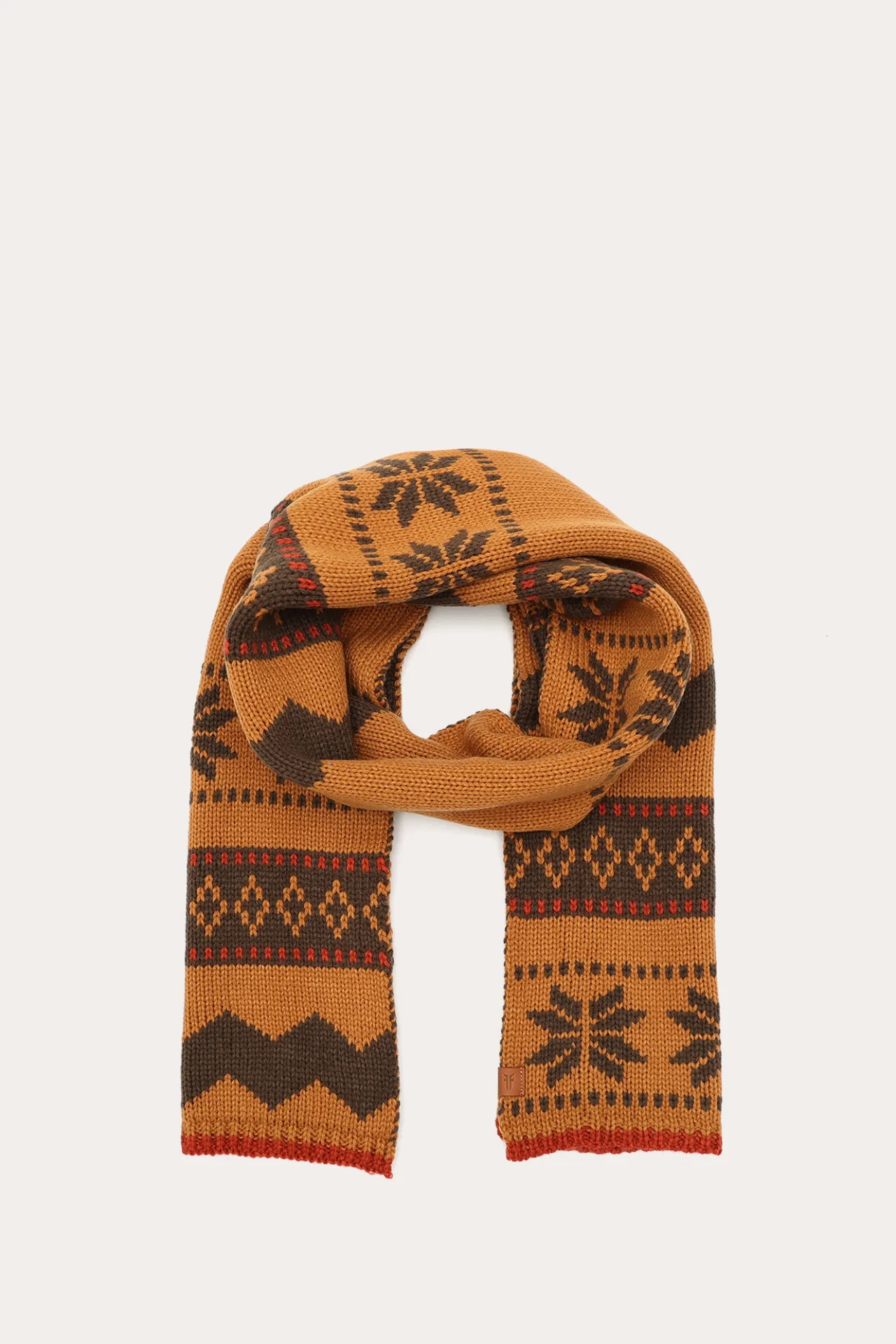 Frye Cold Weather^Fair Isle Scarf