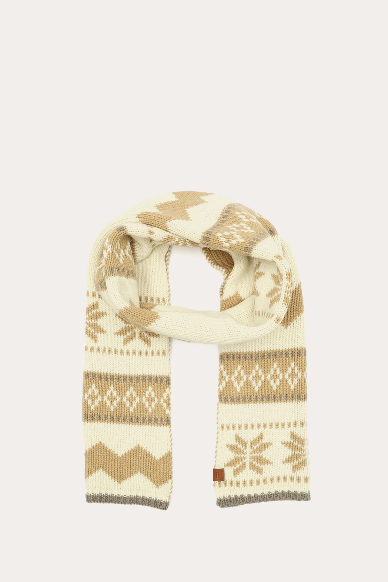 Frye Cold Weather^Fair Isle Scarf