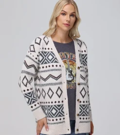 Frye Tops^Fairisle Boyfriend Cardigan