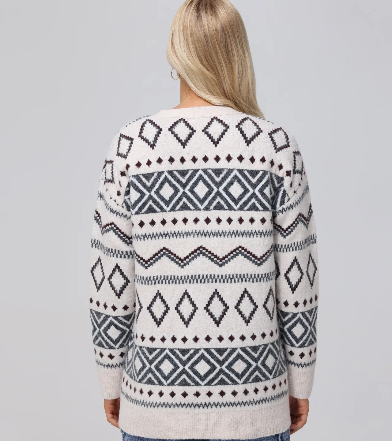 Frye Tops^Fairisle Boyfriend Cardigan