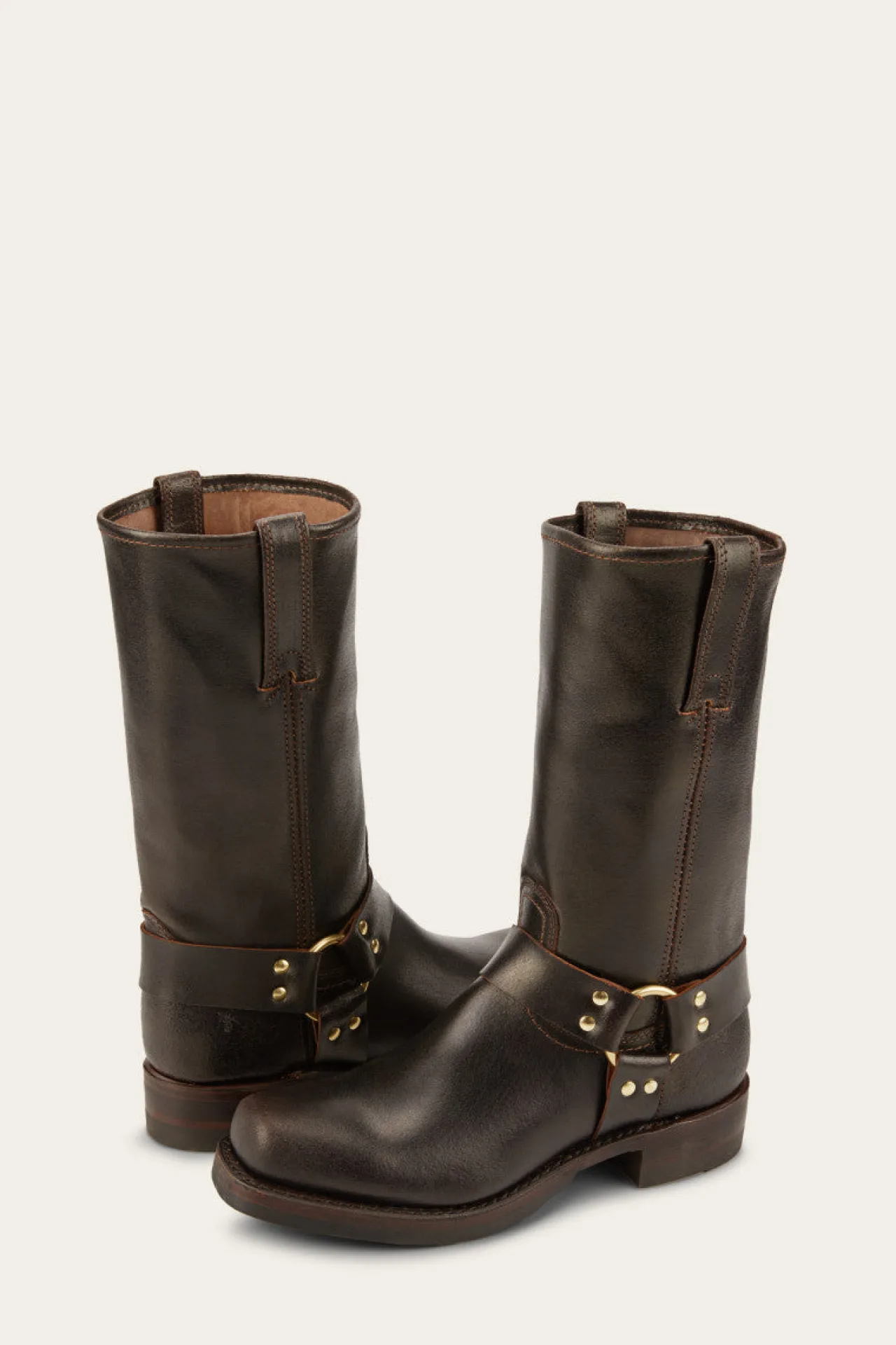 Frye Boots^Harness 12R - 160Th Mens Brown