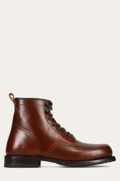 Frye Boots^Hudson Workboot Plain Toe