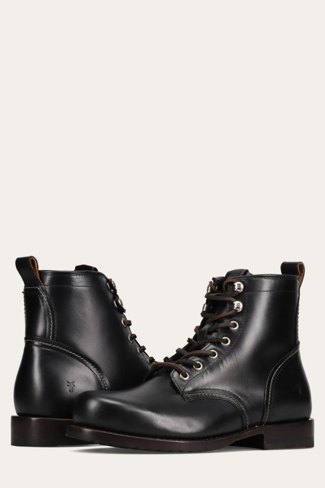 Frye Boots^Hudson Workboot Plain Toe