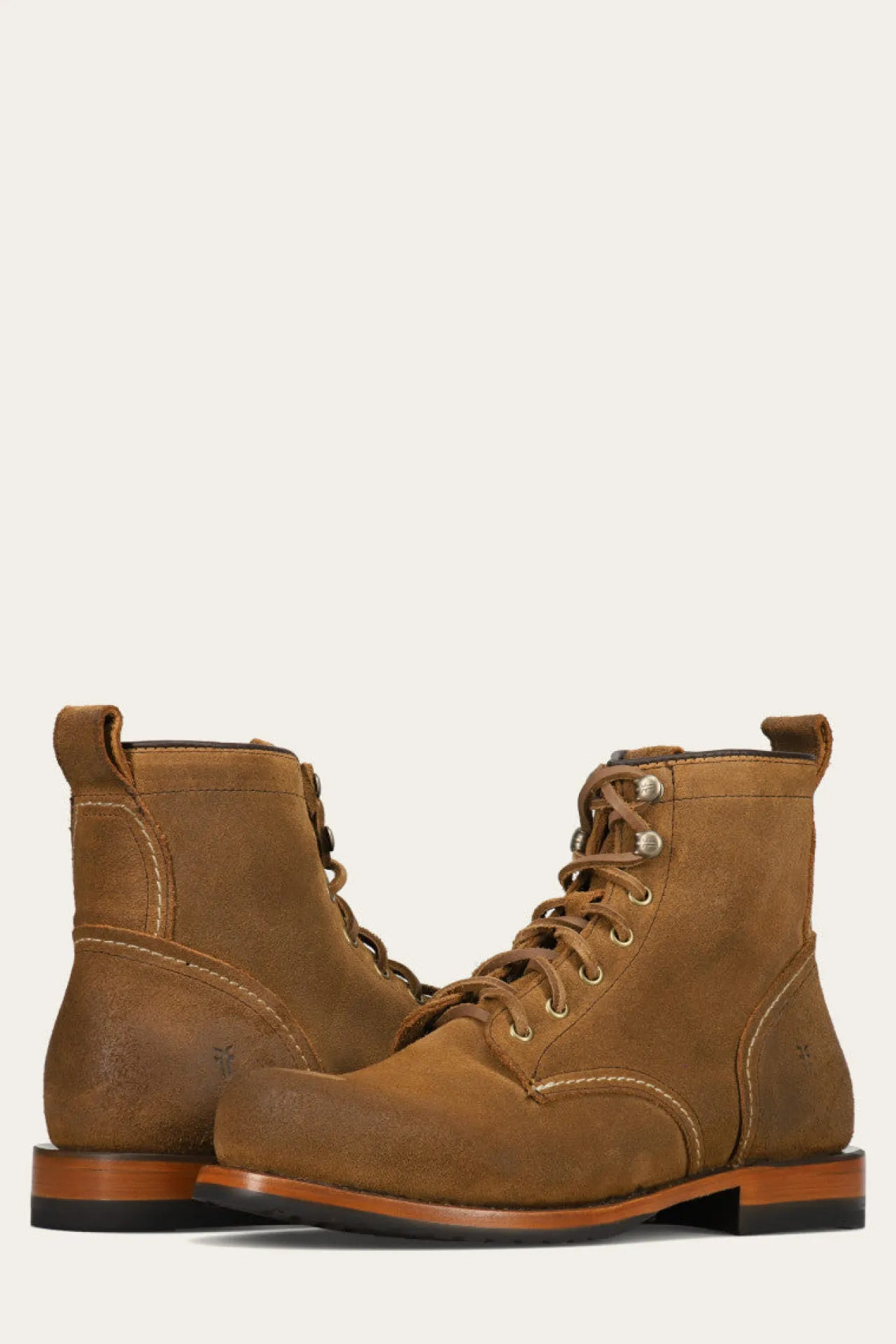 Frye Boots^Hudson Workboot Plain Toe