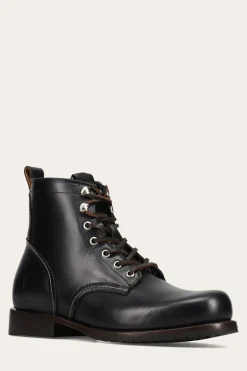 Frye Boots^Hudson Workboot Plain Toe