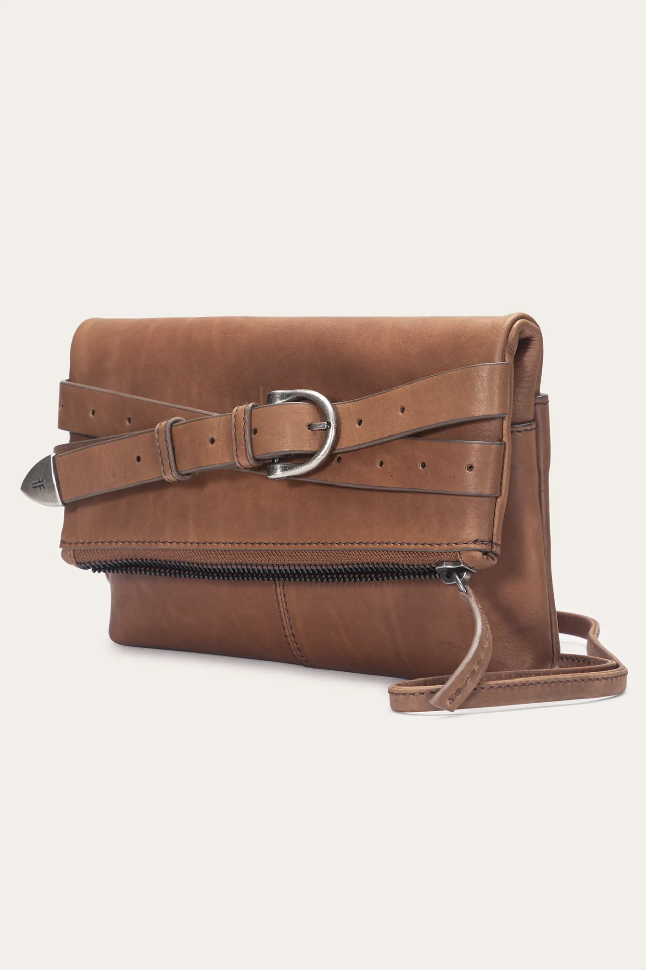 Frye Handbags^Jean Crossbody Clutch Cognac