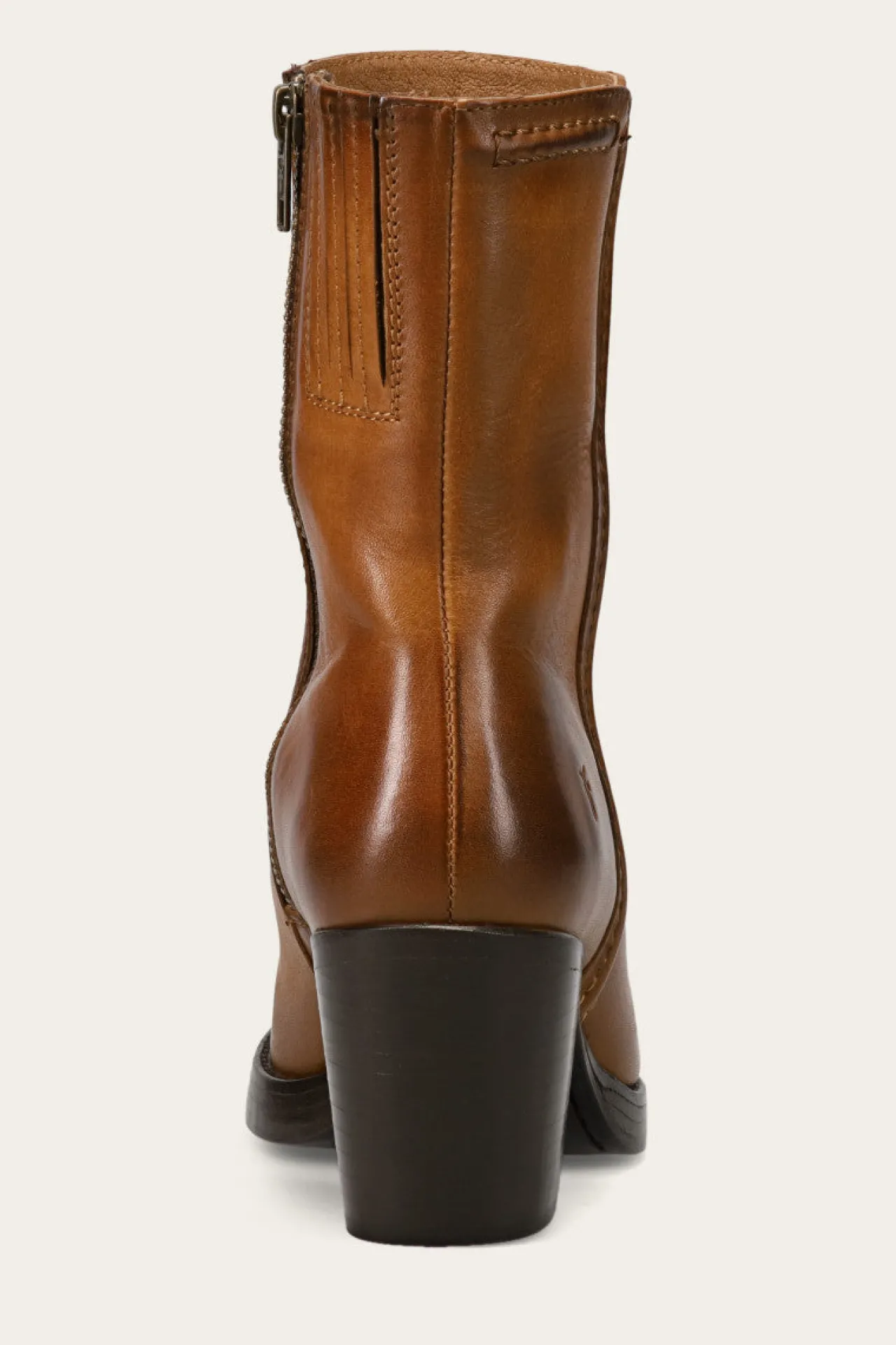 Frye Booties^Jean Short Inside Zip