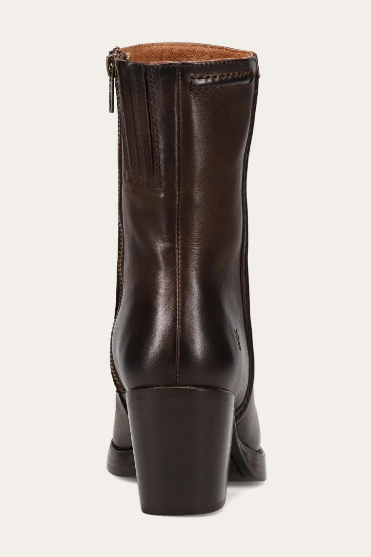 Frye Booties^Jean Short Inside Zip