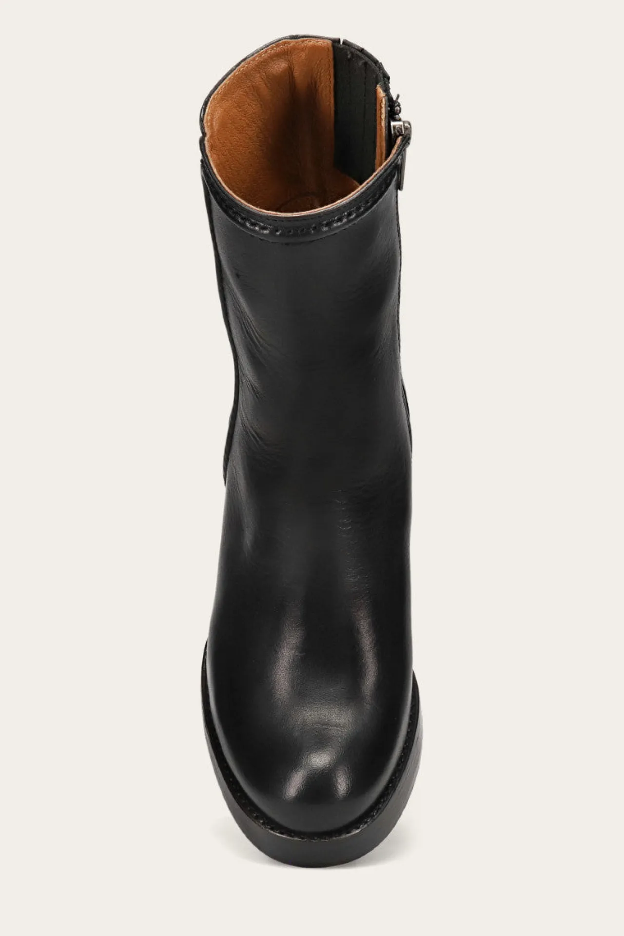 Frye Booties^Jean Short Inside Zip