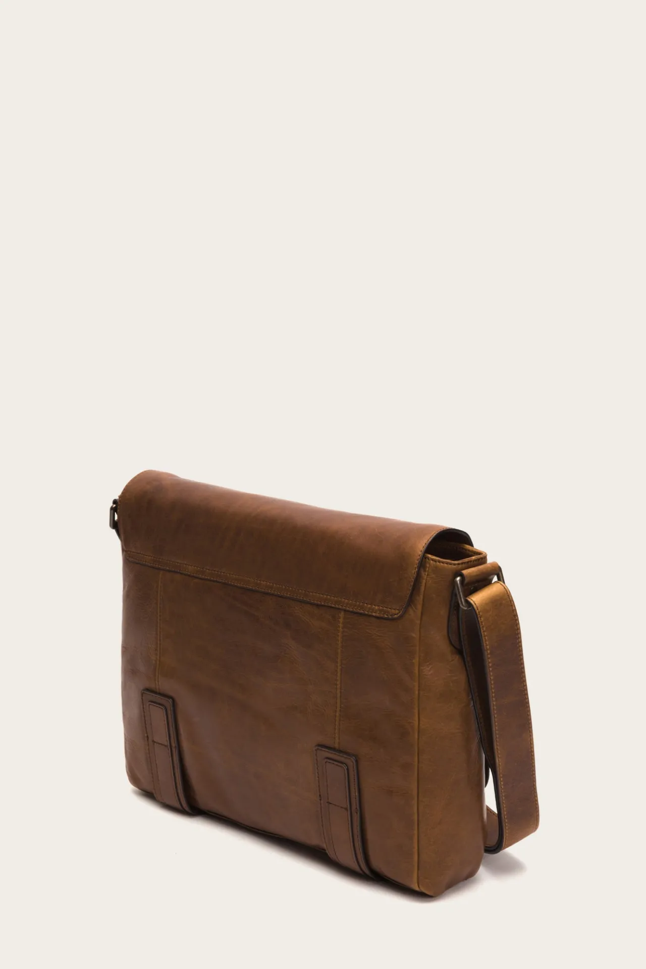 Frye Bags^Logan Messenger Cognac