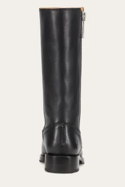 Frye Boots^Madison Heavy Zip Tall Black