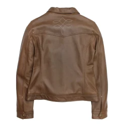 Frye Leather Jackets^Trucker Jacket Medium Brown