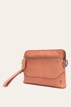 Frye Handbags^Melissa Crossbody Wristlet APRICOT