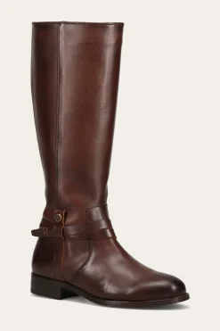 Frye Boots^Melissa Belted Tall Wide Calf