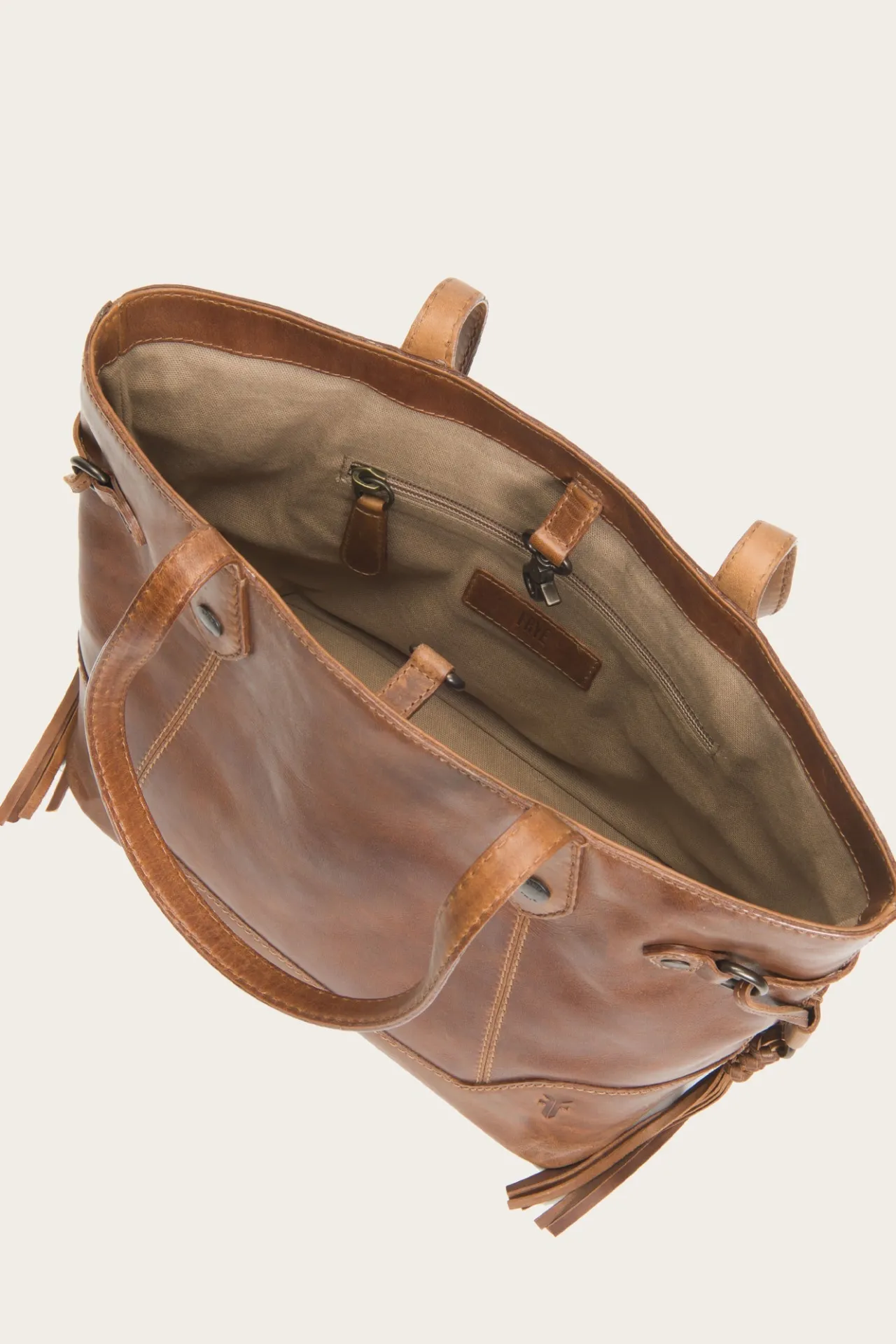 Frye Handbags^Melissa Carryall Cognac