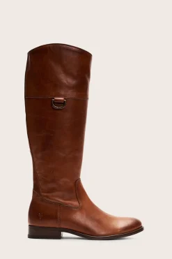 Frye Boots^Melissa D Ring Tall Wide Calf