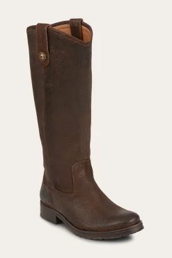 Frye Boots^Melissa Double Sole Button Lug Tall