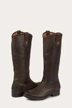 Frye Boots^Melissa Double Sole Button Lug Tall