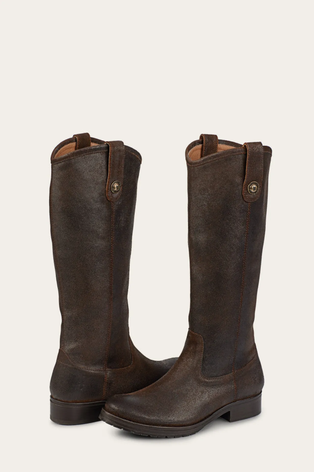 Frye Boots^Melissa Double Sole Button Lug Tall
