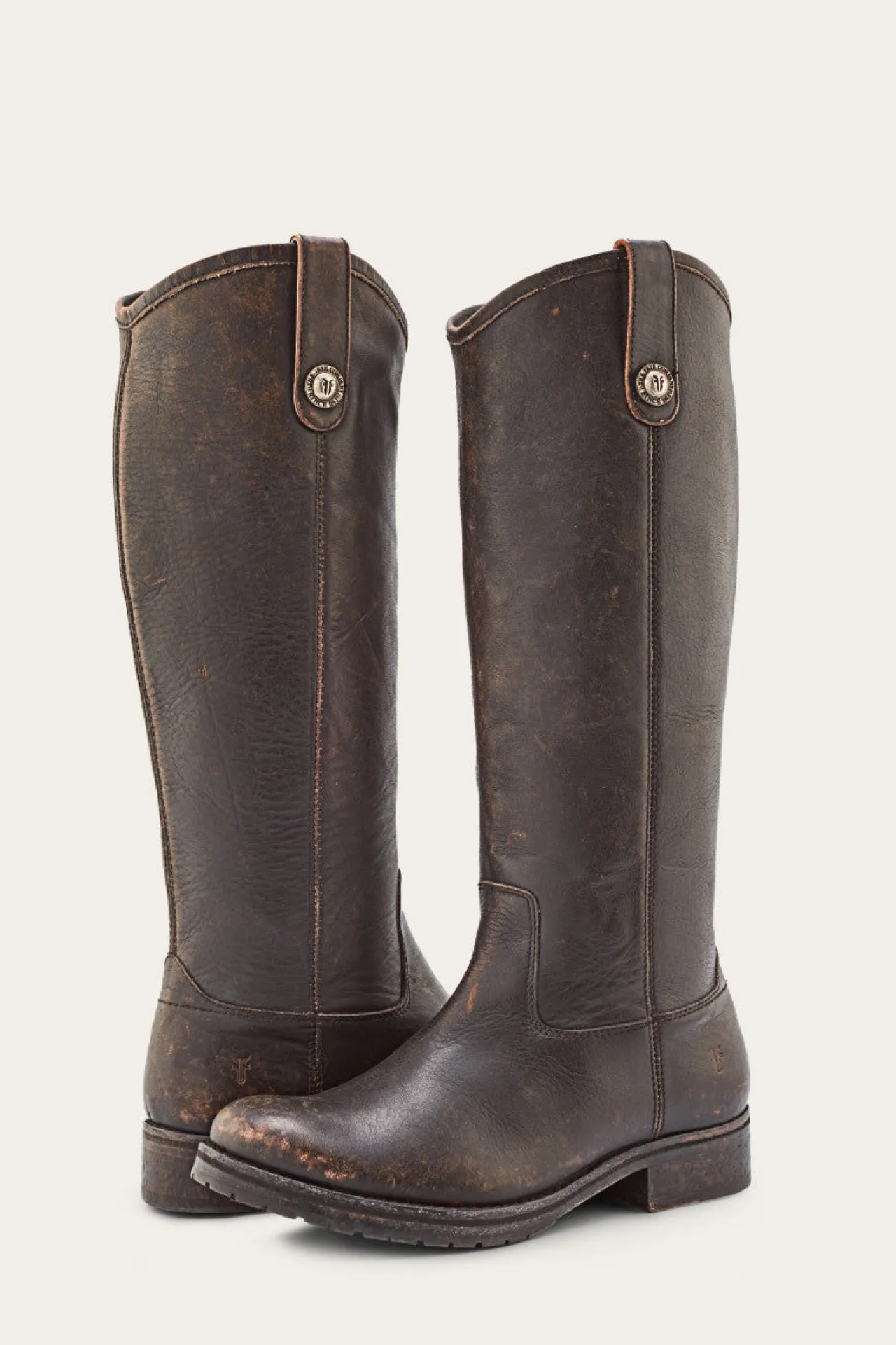 Frye Boots^Melissa Double Sole Button Lug Tall