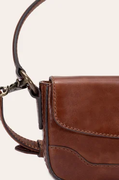 Frye Handbags^Melissa Mini Flap COGNAC