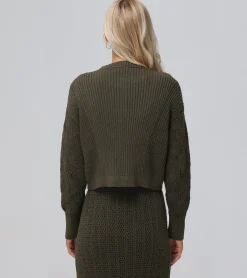 Frye Tops^Mixed Stitch Button Front Cardigan