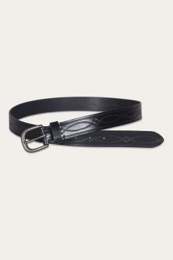 Frye Belts^30mm Belt With Western Embossing