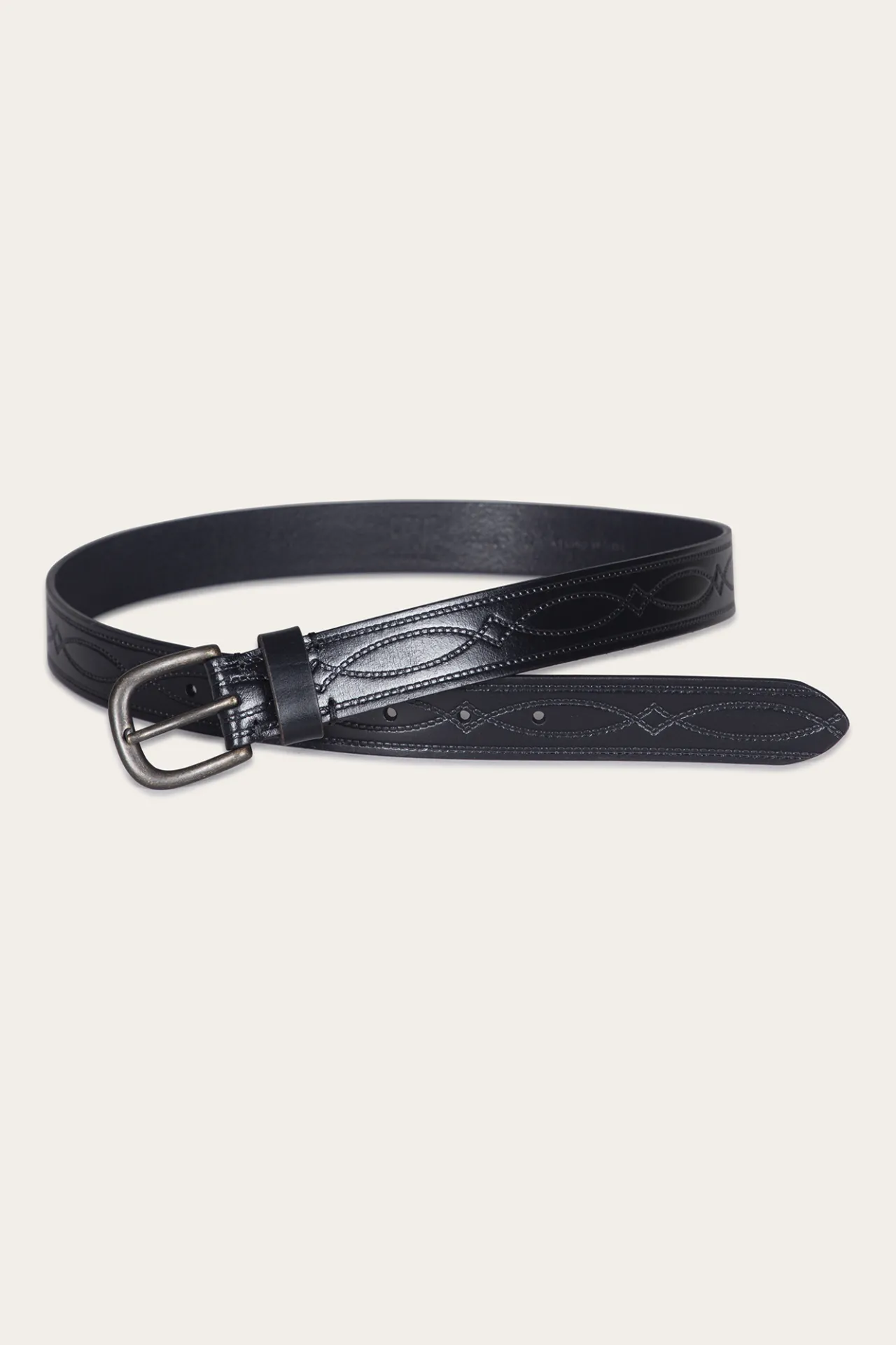 Frye Belts^30mm Belt With Western Embossing